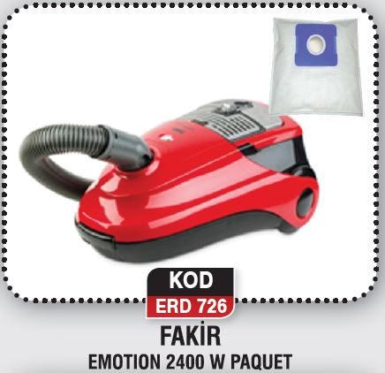 FAKİR EMOTİON 2400 W PAQUET ERD 726